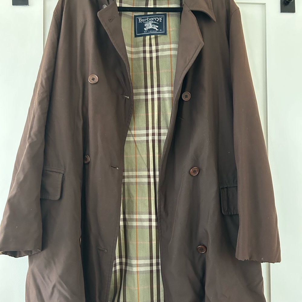 Burberry Brown Men's Coat